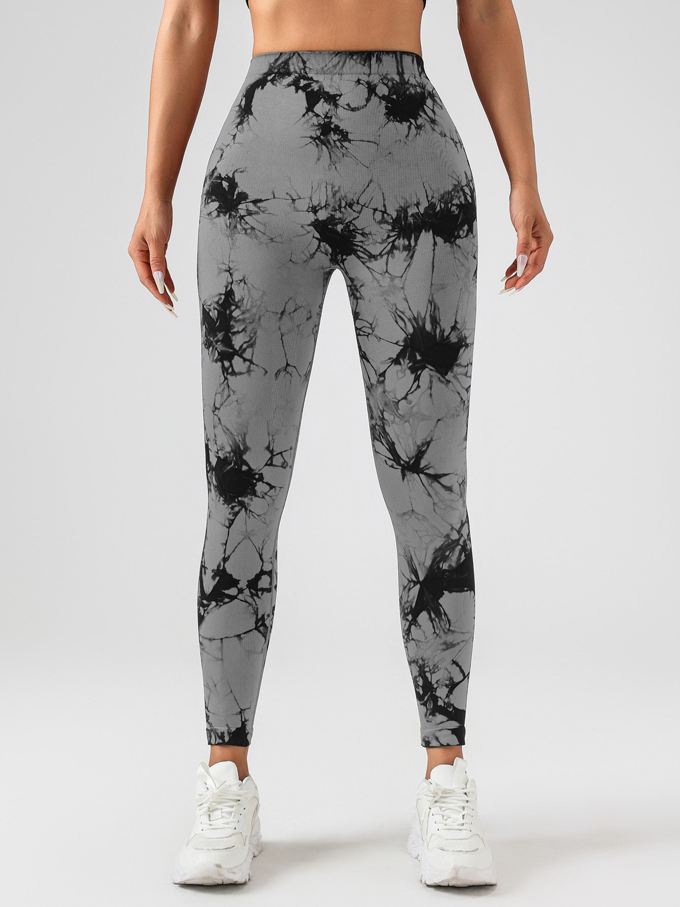 4 Pack Women's Scrunch Workout Leggings, High Waisted Butt Lifting Tie-dye V Back Waist Seamless Gym Yoga Leggings, Workout Leggings For Women youkha Leggings