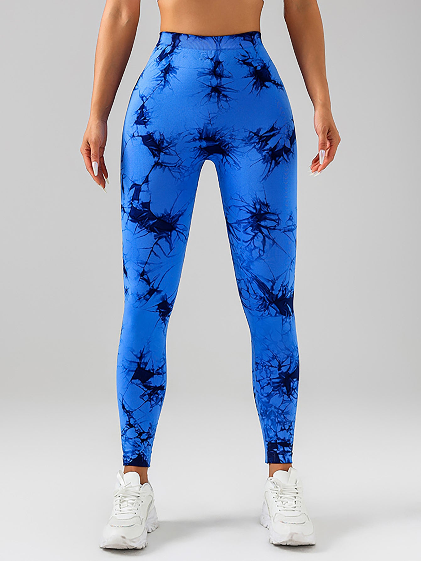 4 Pack Women's Scrunch Workout Leggings, High Waisted Butt Lifting Tie-dye V Back Waist Seamless Gym Yoga Leggings, Workout Leggings For Women youkha Leggings