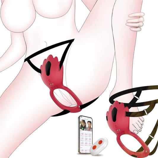 Wearable Panty Vibrator for Women with App Control – 9 Vibration Modes Clitoral Stimulator, Remote Control Vibrating Panties, Couples Sex Toys, Wireless Vibrator, Rechargeable & Waterproof