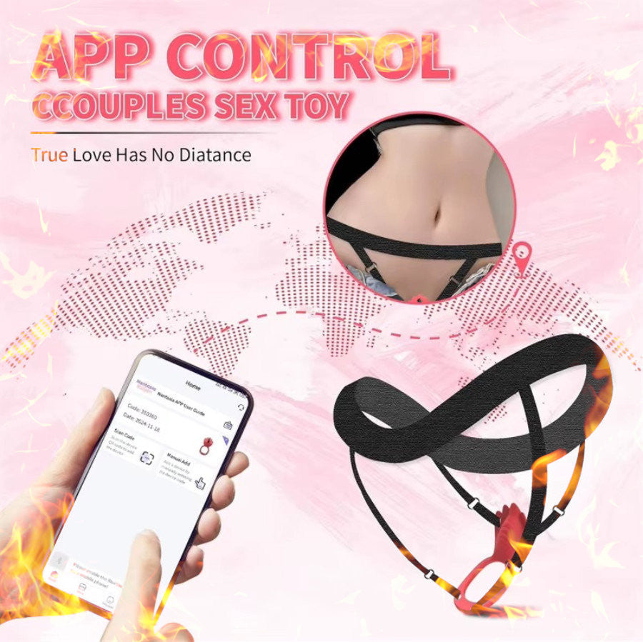 Wearable Panty Vibrator for Women with App Control – 9 Vibration Modes Clitoral Stimulator, Remote Control Vibrating Panties, Couples Sex Toys, Wireless Vibrator, Rechargeable & Waterproof