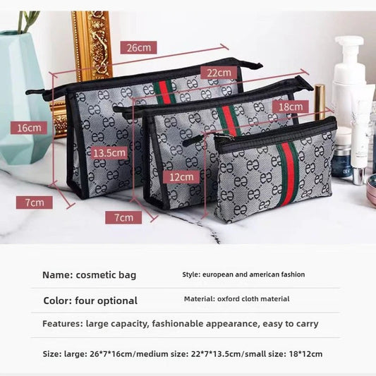 2024 New Handheld Makeup Bag Large Capacity Travel Cute Portable Multi functional Waterproof Makeup Wash and Storage Bag G003