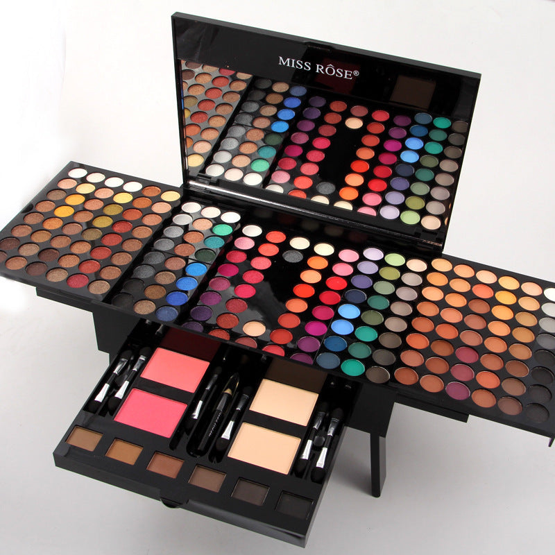 180 Colors Eyeshadow & Blush Set – Personalized Piano-Shaped Makeup Palette Box