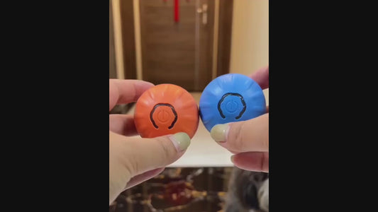 Interactive Dog Ball Automatic Rolling Ball Toy - Rechargeable, Solid, Universal Design for Indoor & Outdoor Use, Engaging Pet Toy