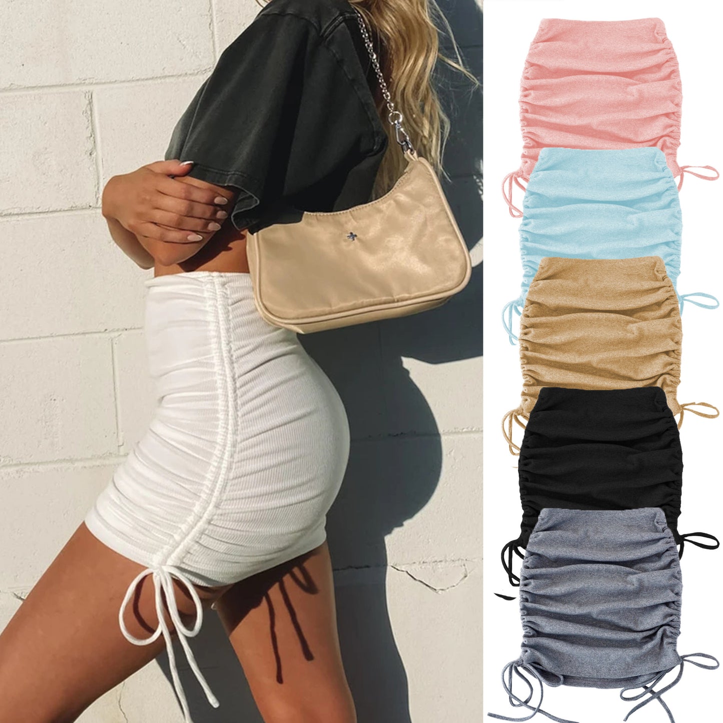 Women's Slim Wrap Skirt – Elegant, Flattering, and Comfortable Wrap-Around Design