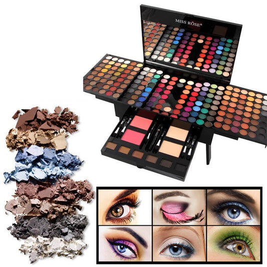 180 Colors Eyeshadow & Blush Set – Personalized Piano-Shaped Makeup Palette Box