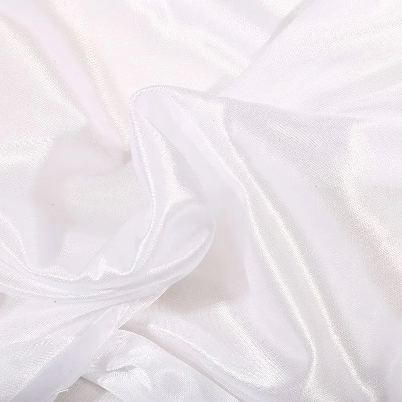 Womens Nightdress Sexy Long Polyester Lingerie Nightwear Bath Robe Gown Imitation Ice Silk Nightdress Solid Color Nightgown Thin