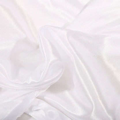 Womens Nightdress Sexy Long Polyester Lingerie Nightwear Bath Robe Gown Imitation Ice Silk Nightdress Solid Color Nightgown Thin